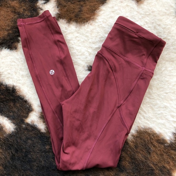 Lululemon Final Lap Crop 23” Savannah Nulux 2 - Picture 3 of 9